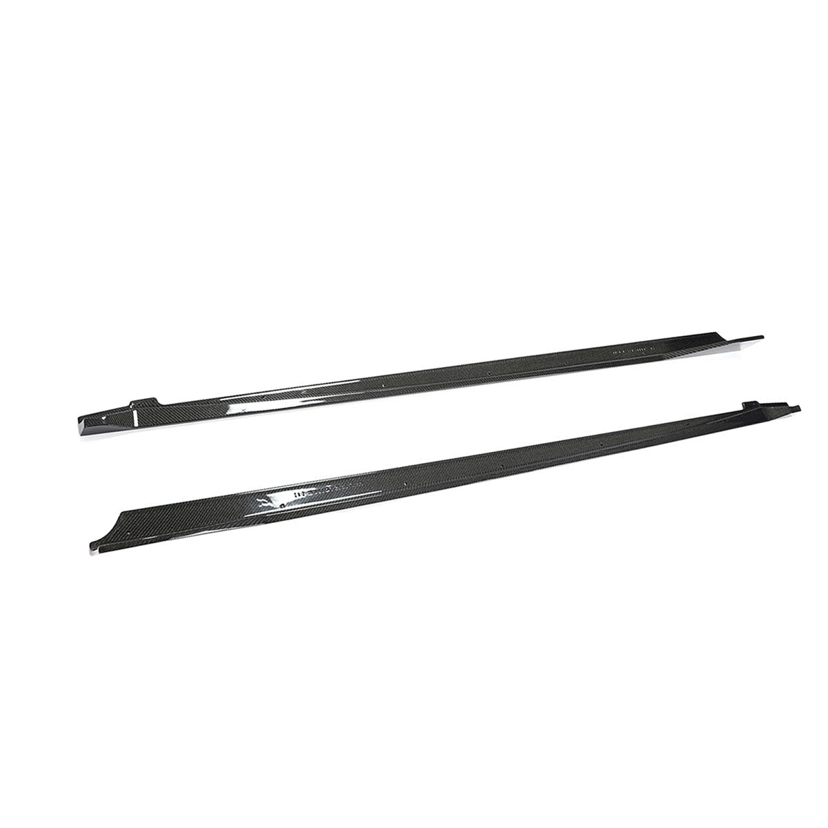 2020-2025 Toyota GR Supra A90 MZ Speed Side Skirts Gloss Carbon Fiber