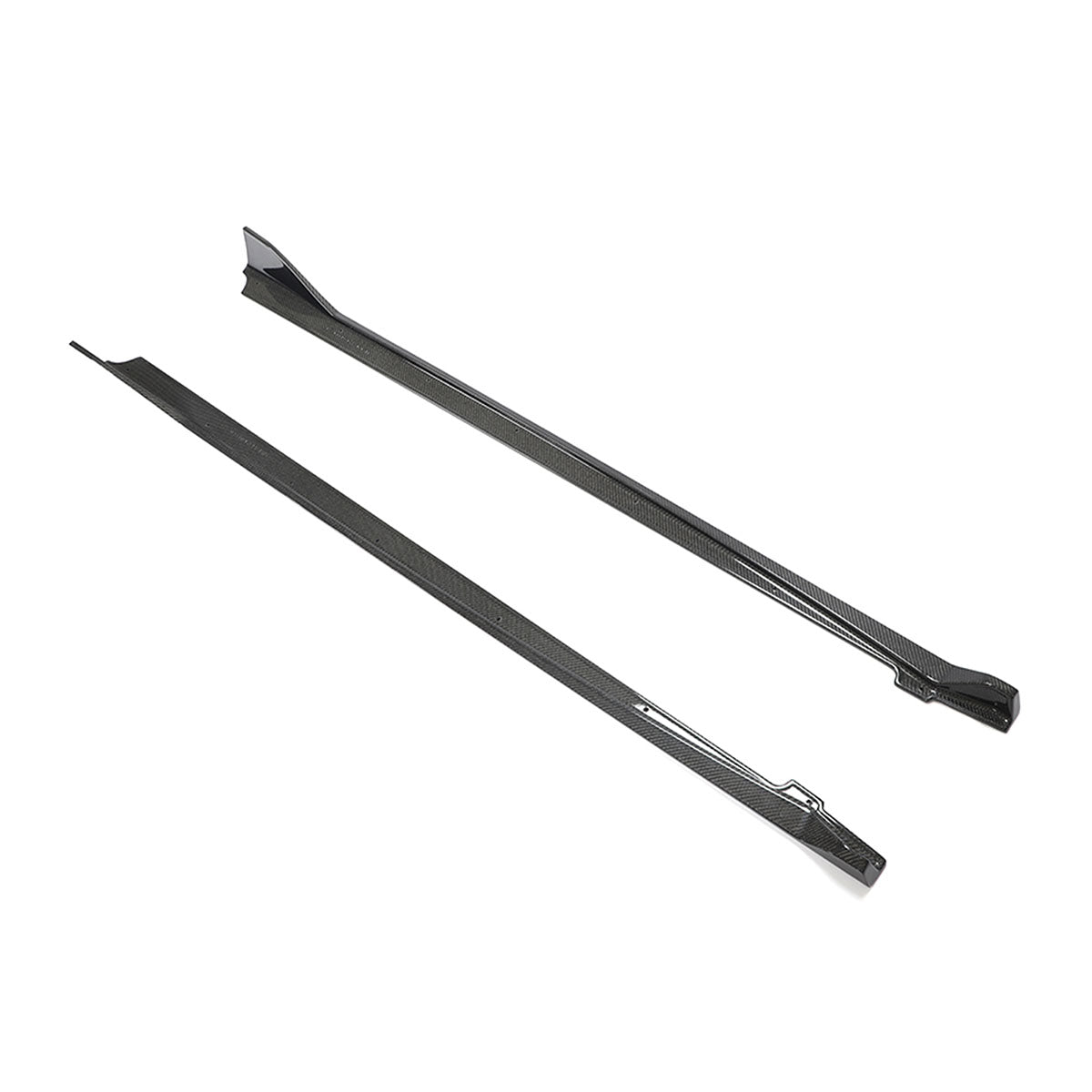 2020-2025 Toyota GR Supra A90 MZ Speed Side Skirts Gloss Carbon Fiber