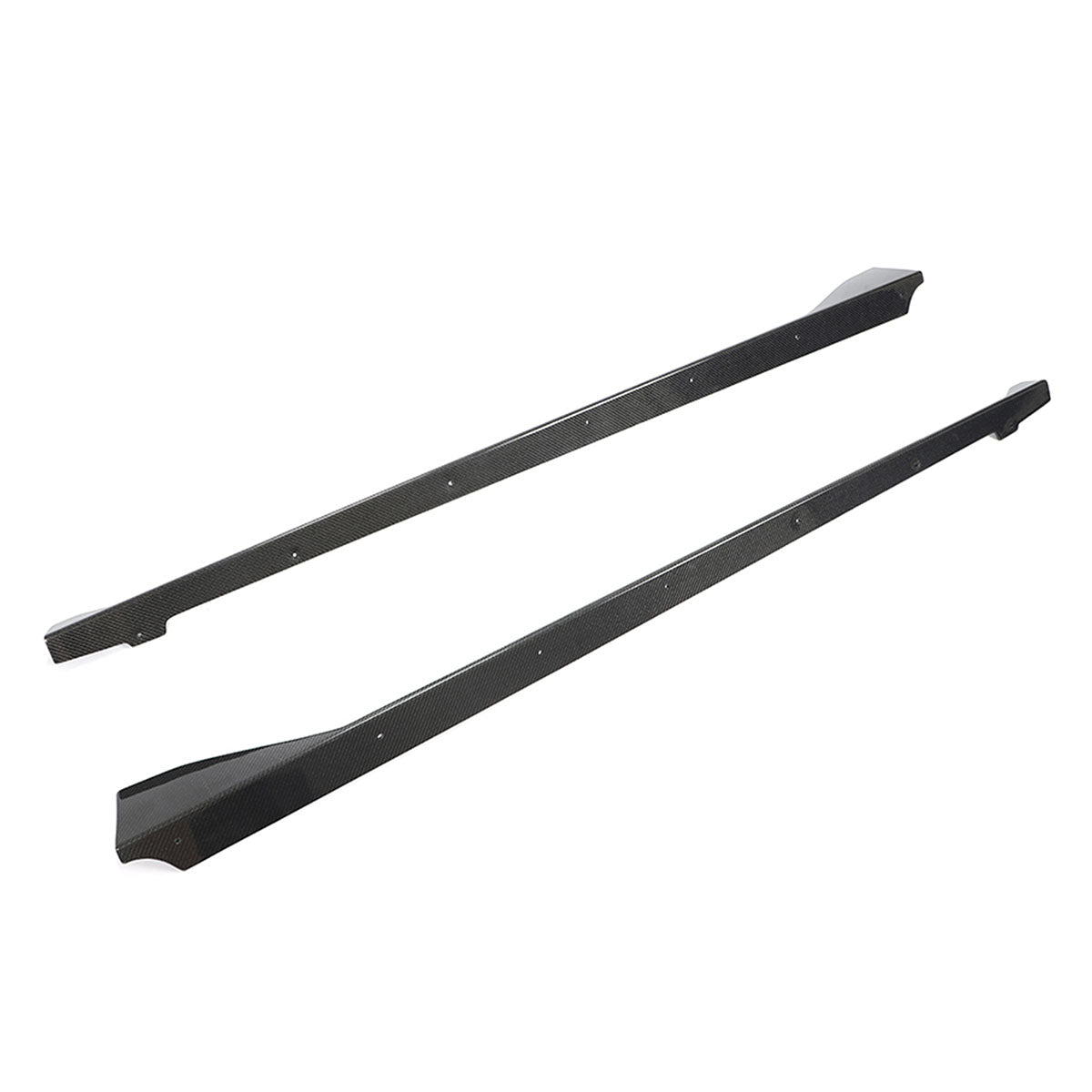2020-2025 Toyota GR Supra A90 MZ Speed Side Skirts Gloss Carbon Fiber