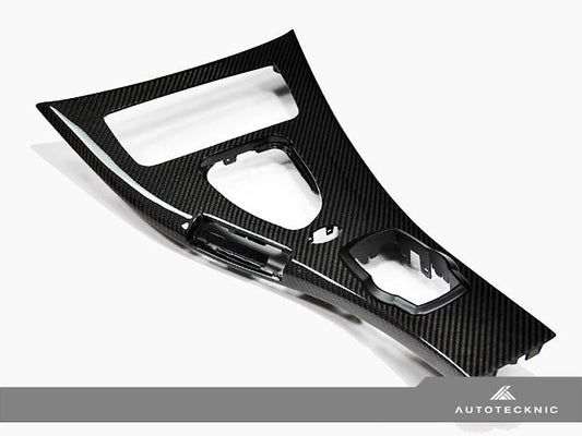 AutoTecknic Replacement Carbon Fiber Interior Center Console - BMW E90 M3 | E92 M3 | E93 M3