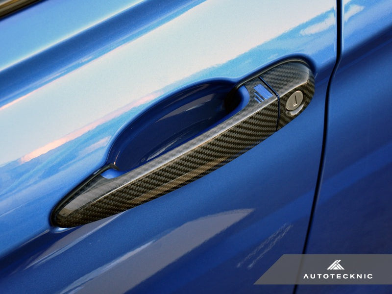 AutoTecknic Dry Carbon Fiber Door Handle Trims - F25 X3 | F26 X4