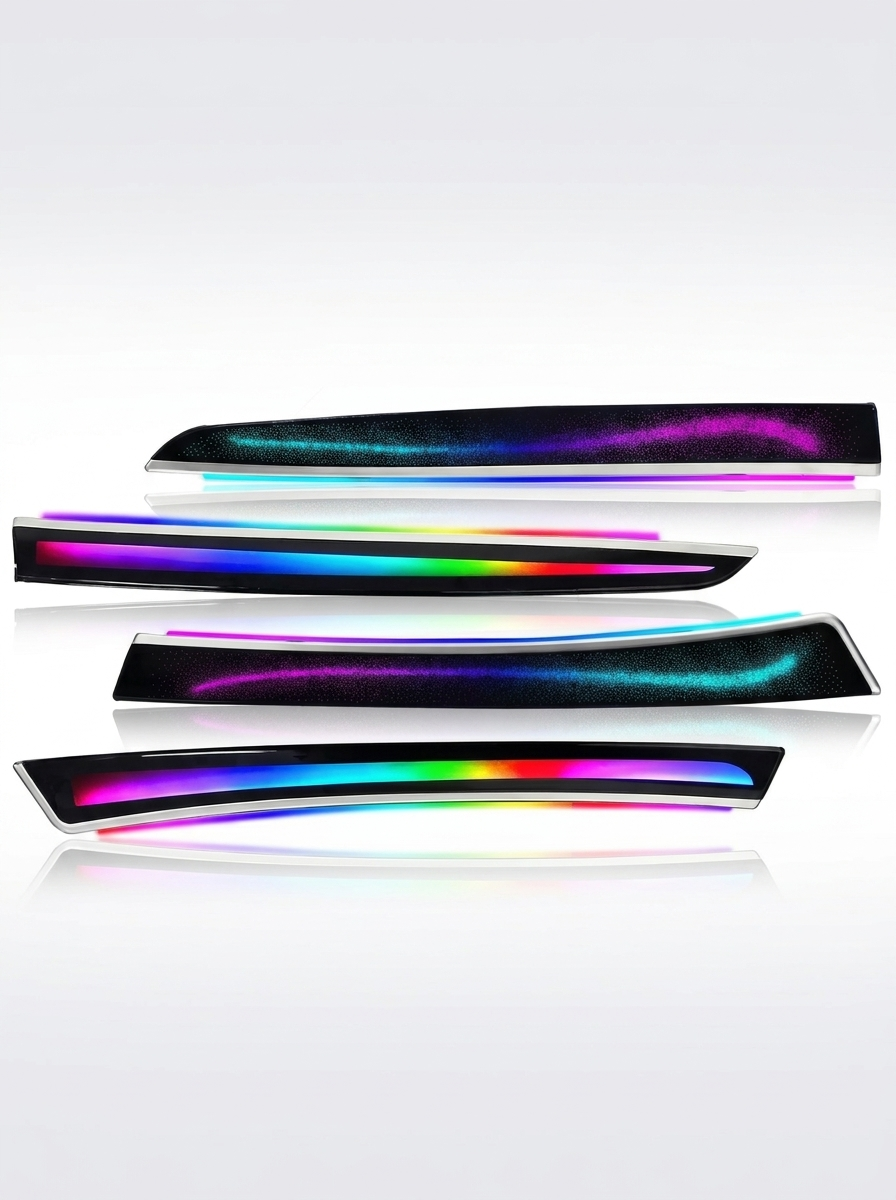 BMW 5 Series F10 / F11 / F18 Interior 64-Color Symphony Rainbow LED Ambient Light Bar Kit 2010 - 2017