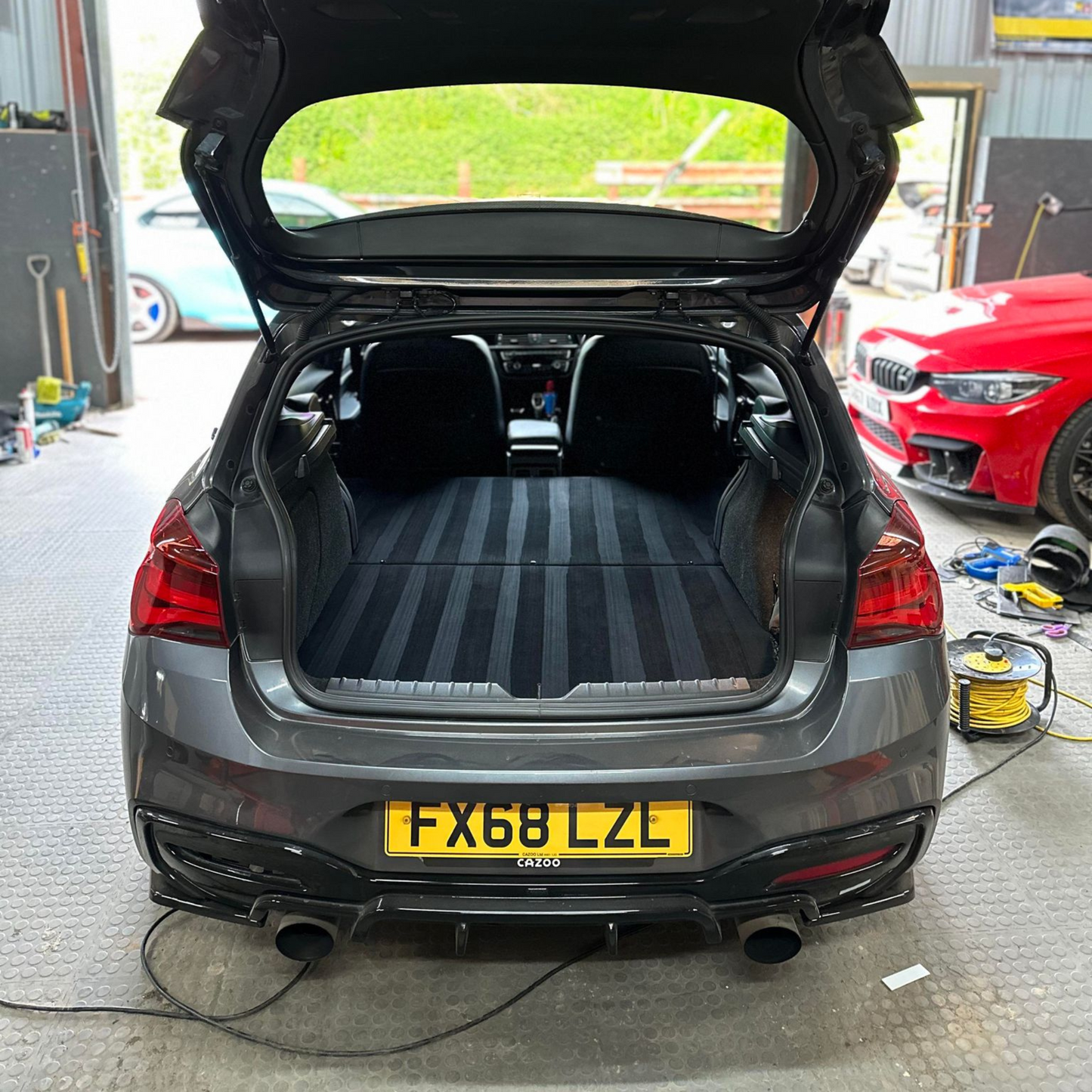 BMW 1 Series F21 M135i M140i Rear seat delete