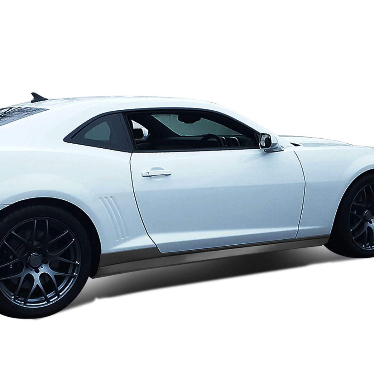 2010-2015 Chevrolet Camaro ZL1 Style Side Skirts - Matte Black