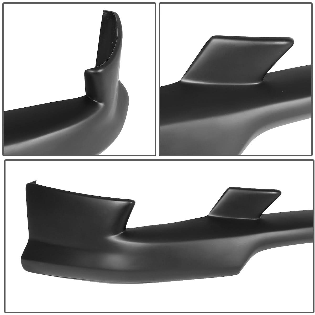 2011-2014 Dodge Charger Front Bumper Lip - Matte Black