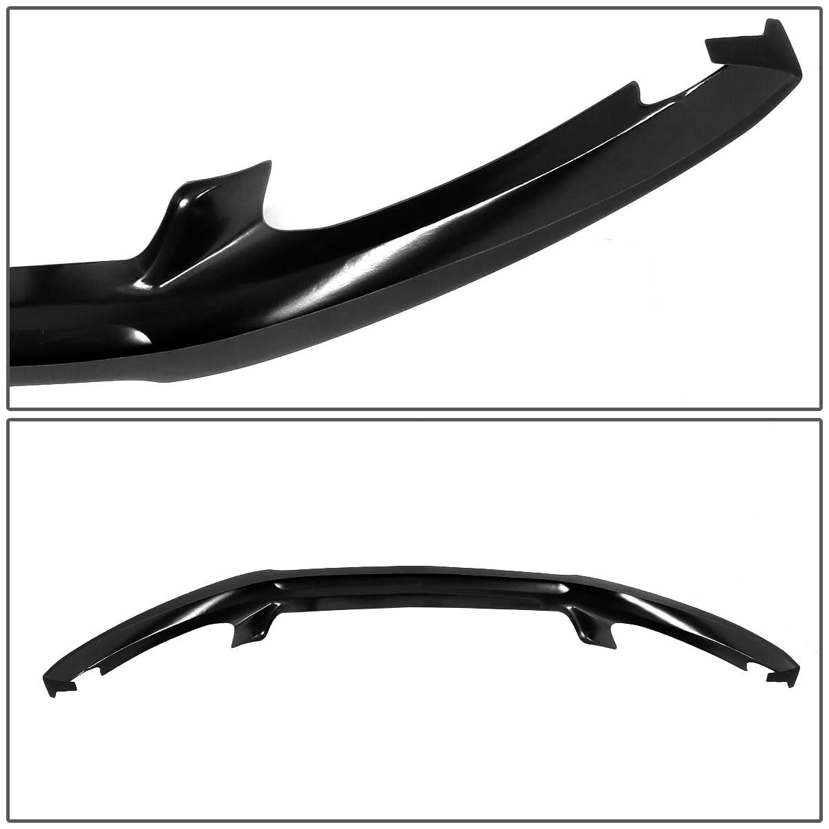 2015-2017 Ford Mustang Front Bumper Lip - Matte Black