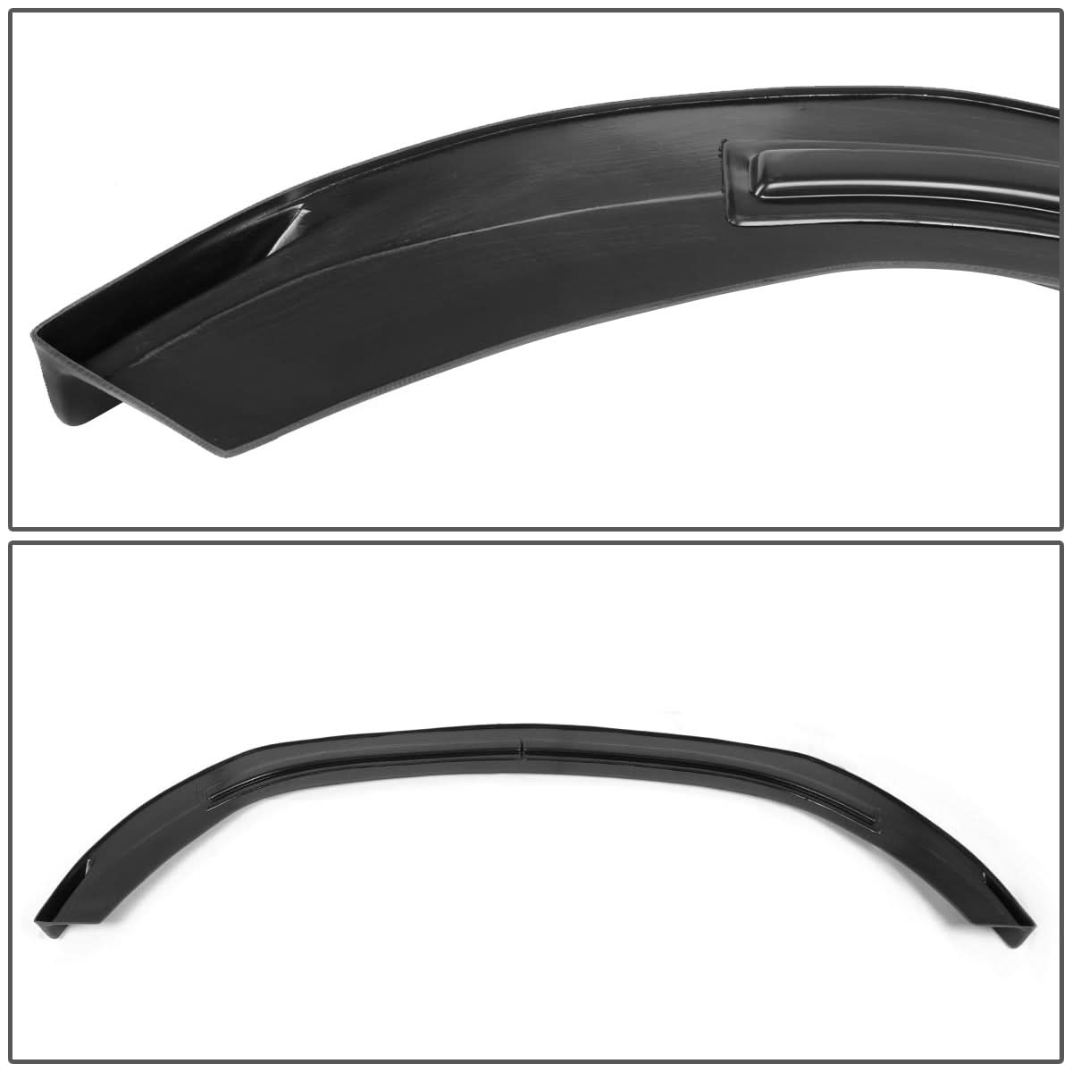 15-17 Ford Mustang Splitter Style Front Bumper Lip - Matte Black