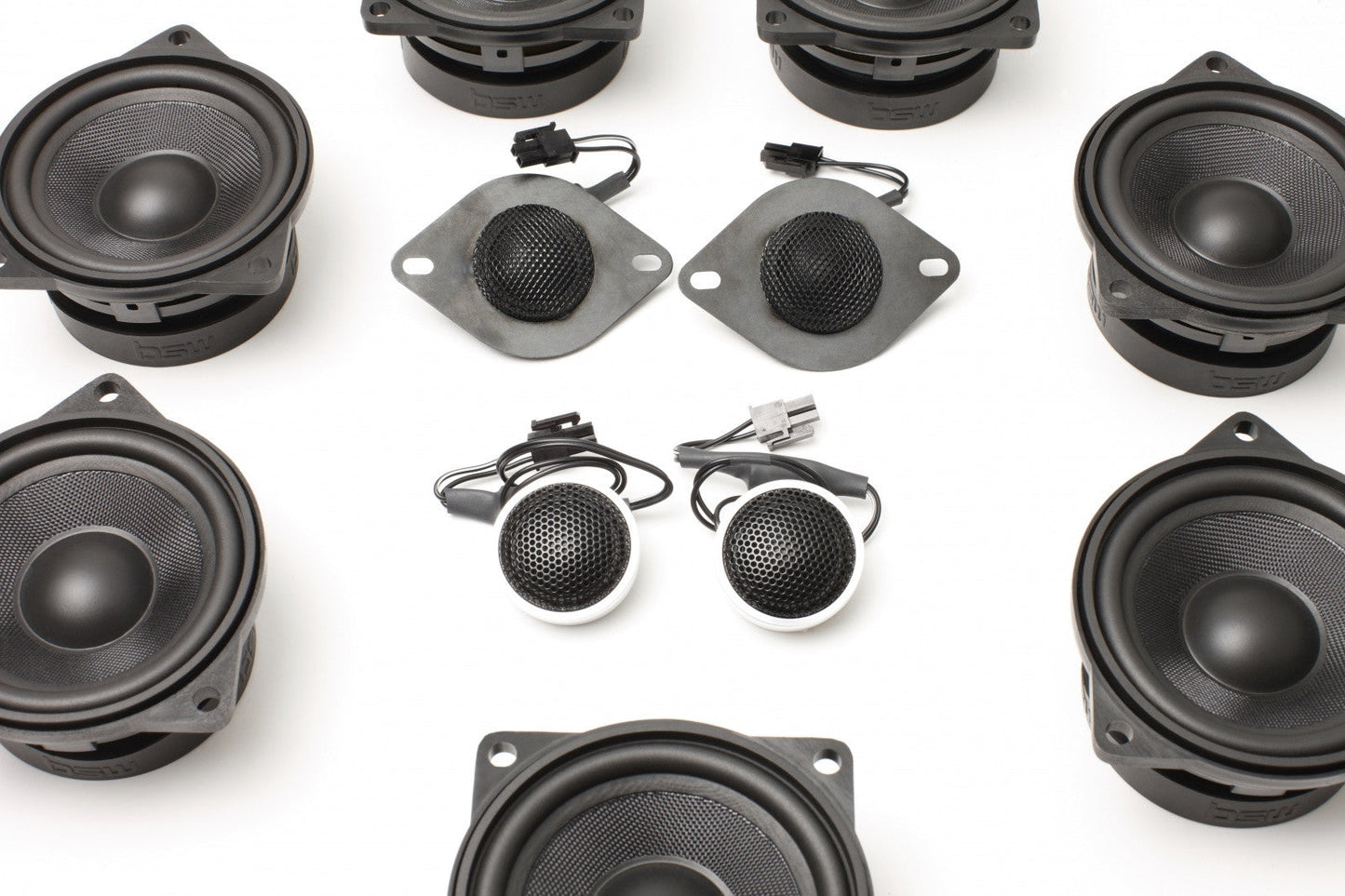 BACKORDERED - SHIPS SECOND HALF OF JULY - RECOMMEND YOU ORDER NOW, LIMITED FUTURE INVENTORY - Stage One BMW Speaker Upgrade for E65/E66 Sedan Premium Top Hi-Fi - (No Install Video)