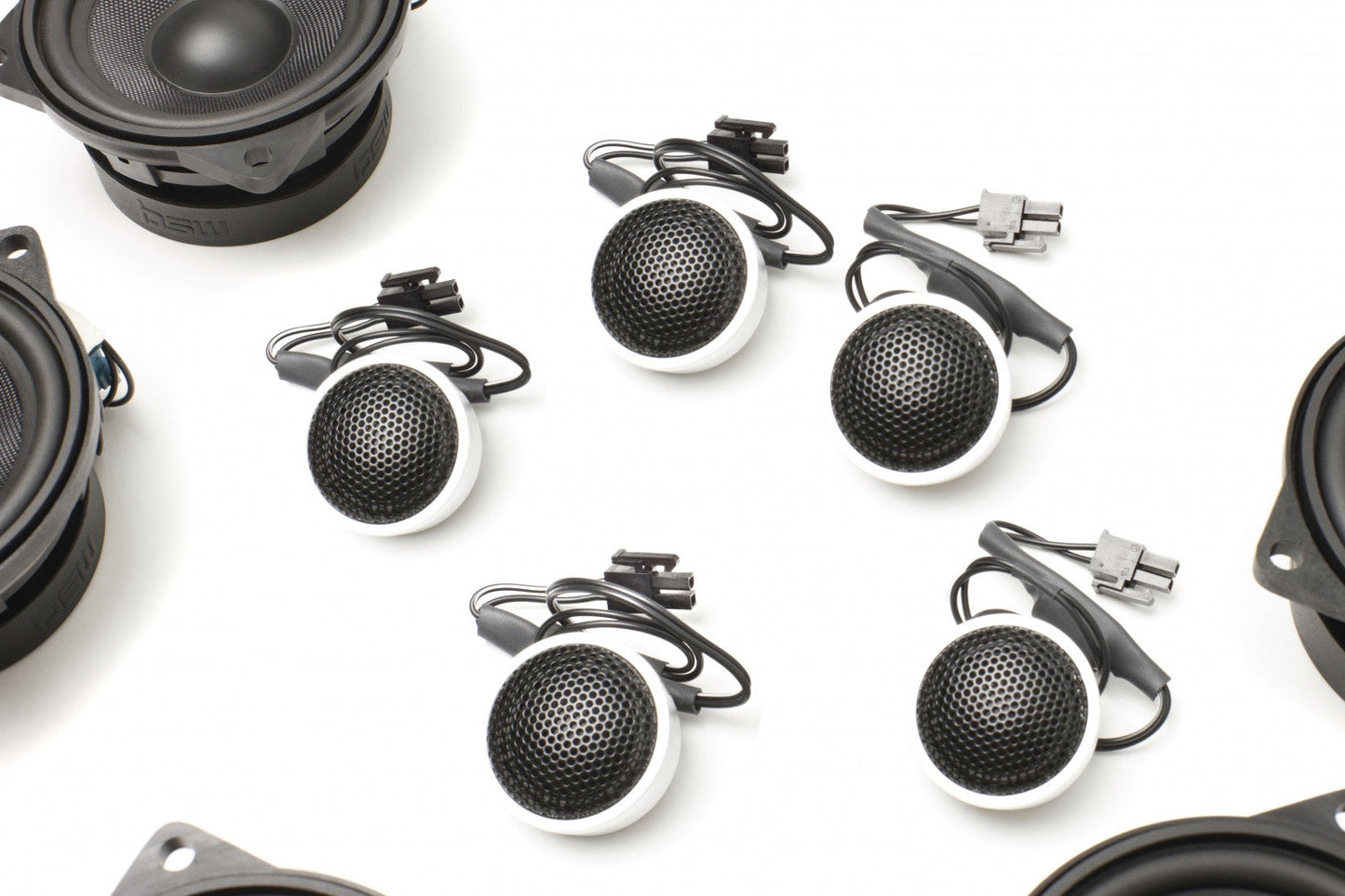 BACKORDERED - SHIPS SECOND HALF OF JULY - RECOMMEND YOU ORDER NOW, LIMITED FUTURE INVENTORY - Stage One BMW Speaker Upgrade for E70/E71 X5/X6 with Standard Hi-Fi