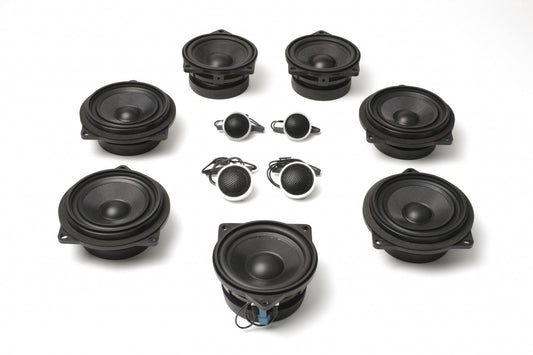 BACKORDERED – SHIPS FIRST WEEK OF APRIL – LIMITED FUTURE INVENTORY - Stage One BMW Speaker Upgrade for E92 Coupe with Premium Top Hi-Fi