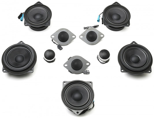 BACKORDERED – SHIPS FIRST WEEK OF APRIL – LIMITED FUTURE INVENTORY - Stage One BMW Speaker Upgrade for F10 Sedan with Standard Hi-Fi