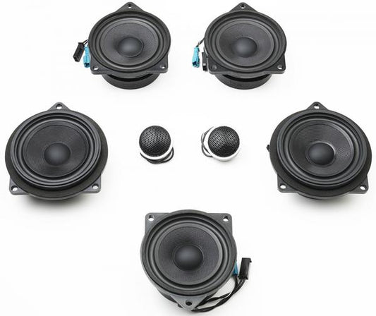 BACKORDERED – SHIPS FIRST WEEK OF APRIL – LIMITED FUTURE INVENTORY - Stage One BMW Speaker Upgrade for F33/F83 Convertible with Standard Hi-Fi