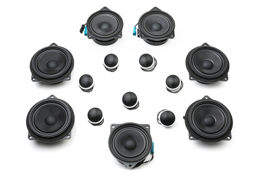 BACKORDERED - SHIPS SECOND HALF OF JULY - RECOMMEND YOU ORDER NOW, LIMITED FUTURE INVENTORY - Stage One BMW Speaker Upgrade for G02/F98 X4/X4M with Harman Kardon