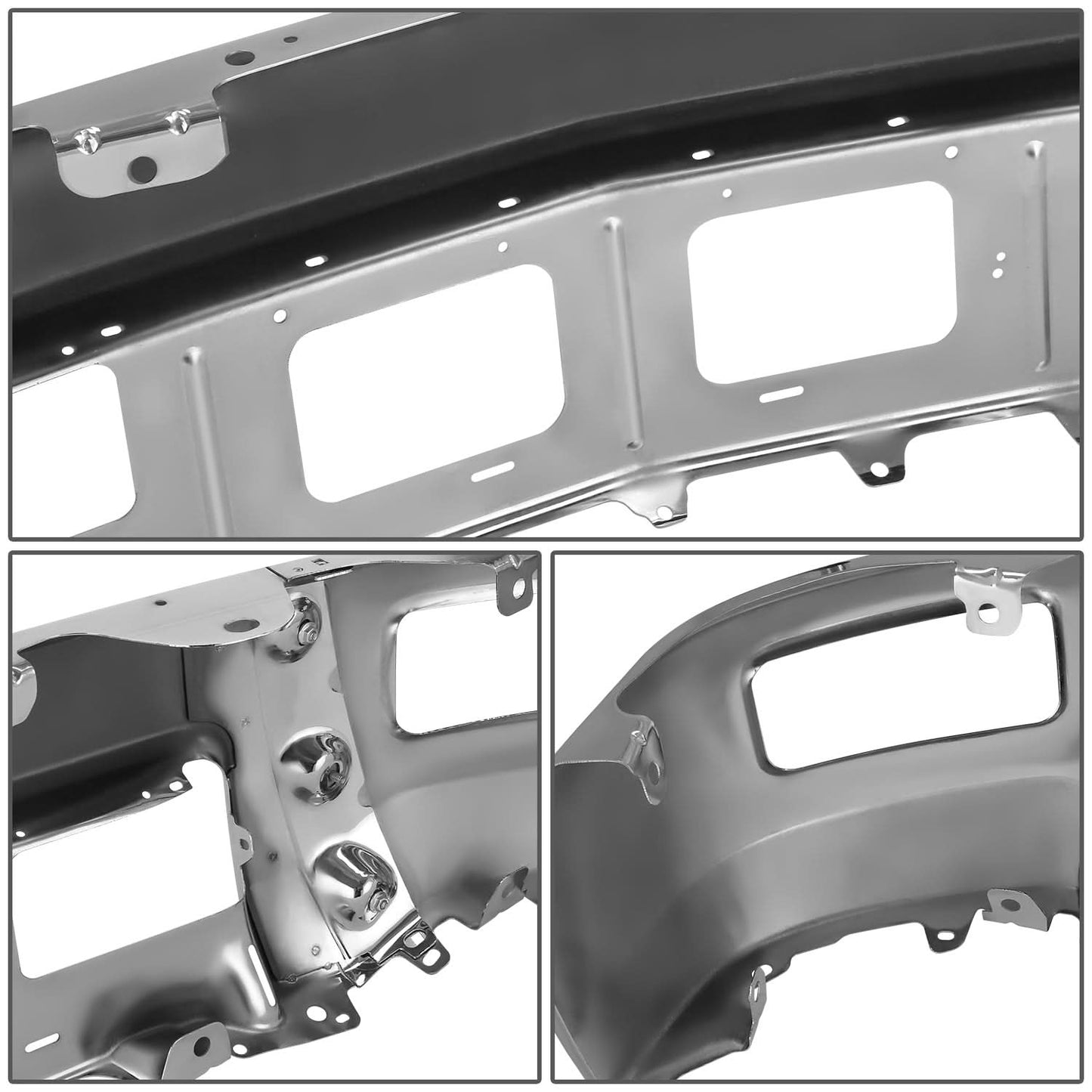 2014-2015 Chevrolet Silverado 1500 Front Bumper Cover Chrome