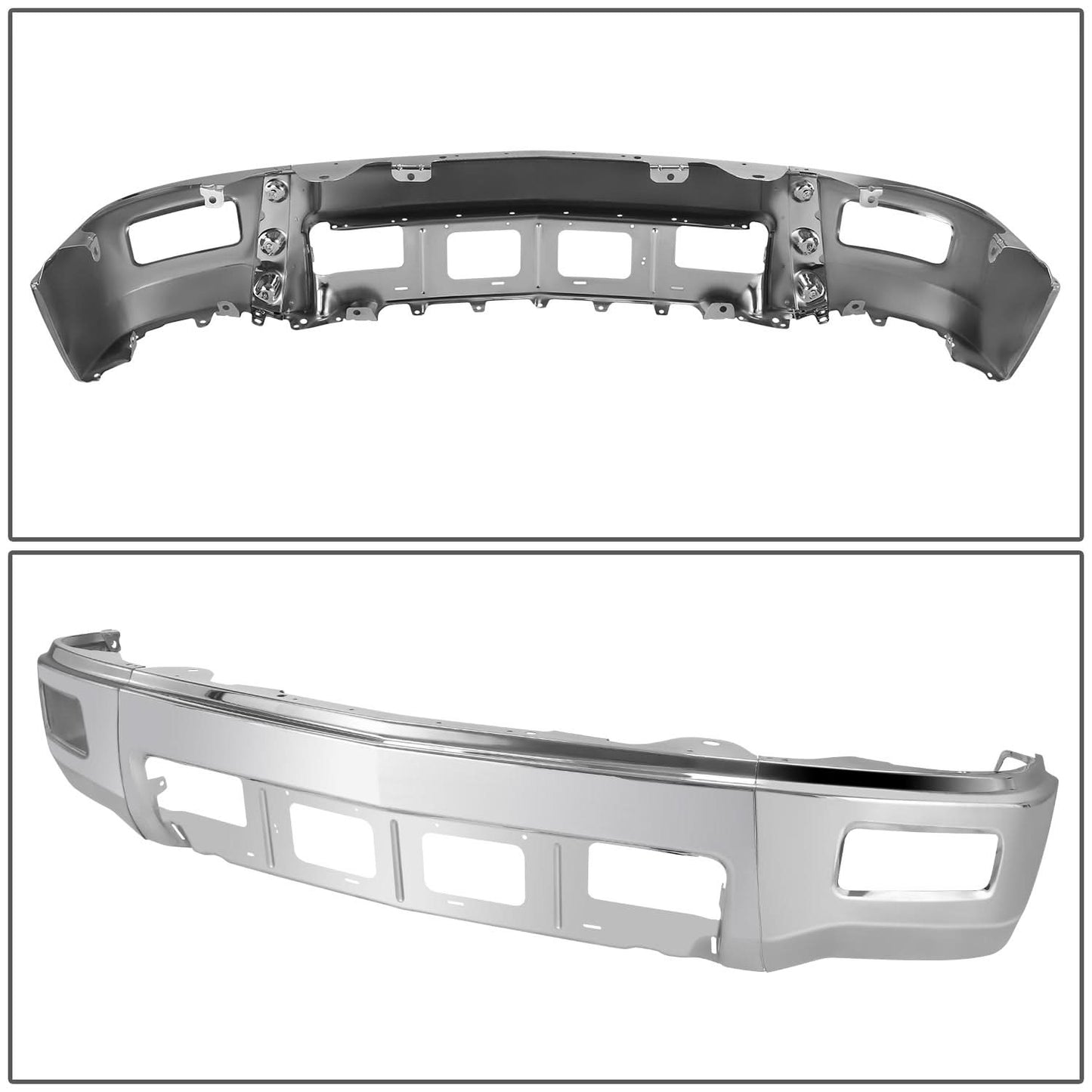 2014-2015 Chevrolet Silverado 1500 Front Bumper Cover Chrome