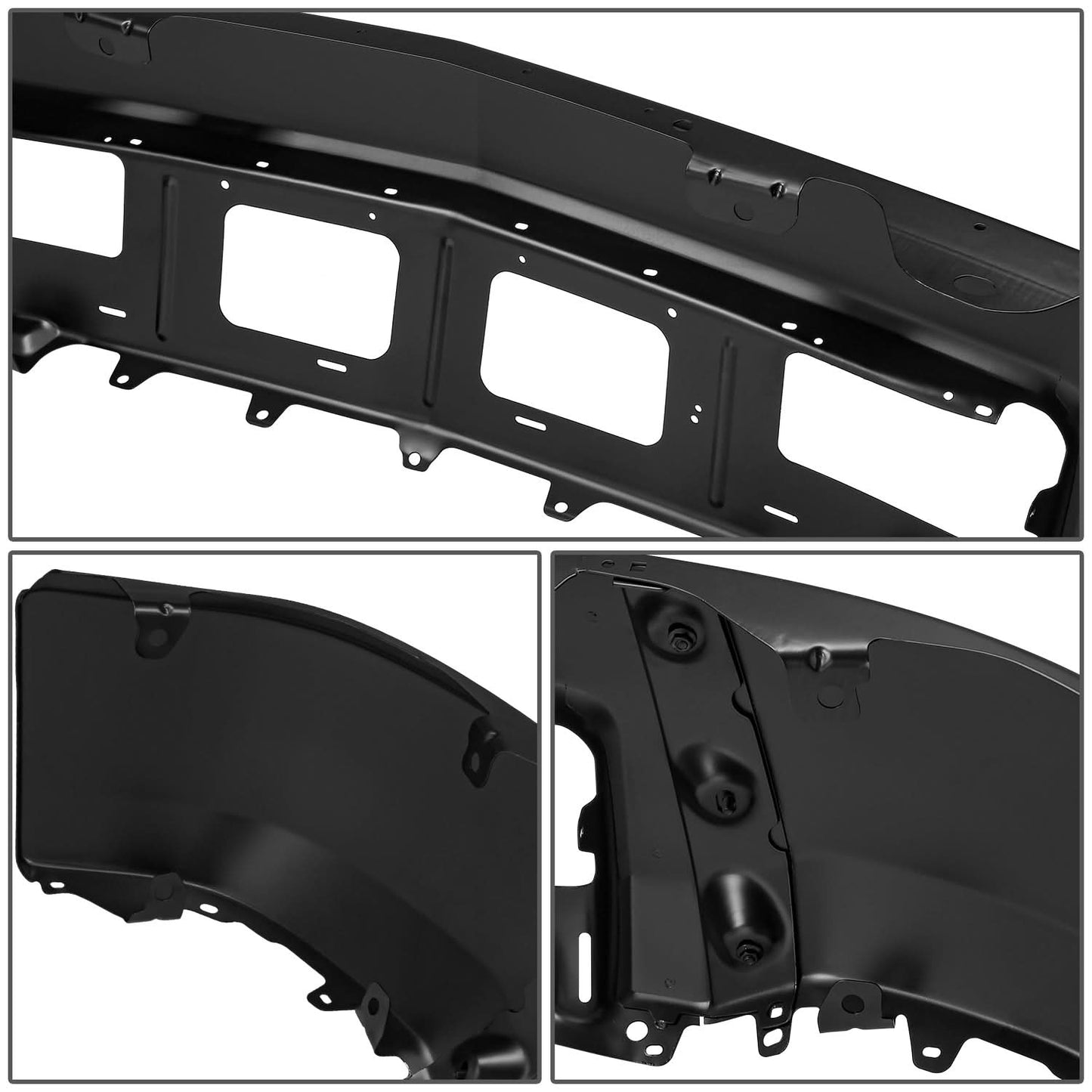 2014-2015 Chevrolet Silverado 1500 Front Bumper Cover Black