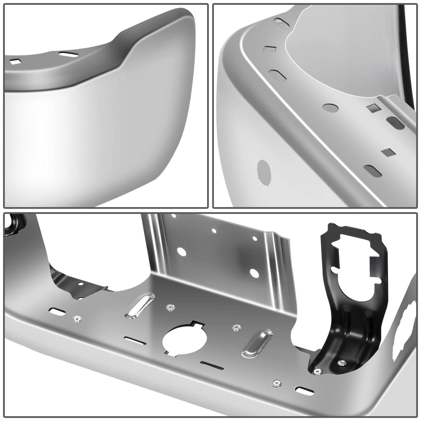 2013-2018 RAM 2500/3500 OE Style Rear Bumper w/ Park Assist Chrome