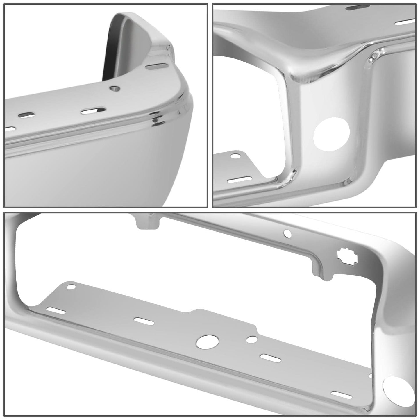 2004-2006 Ford F-150 Chrome Rear Bumper Cover - Fleetside