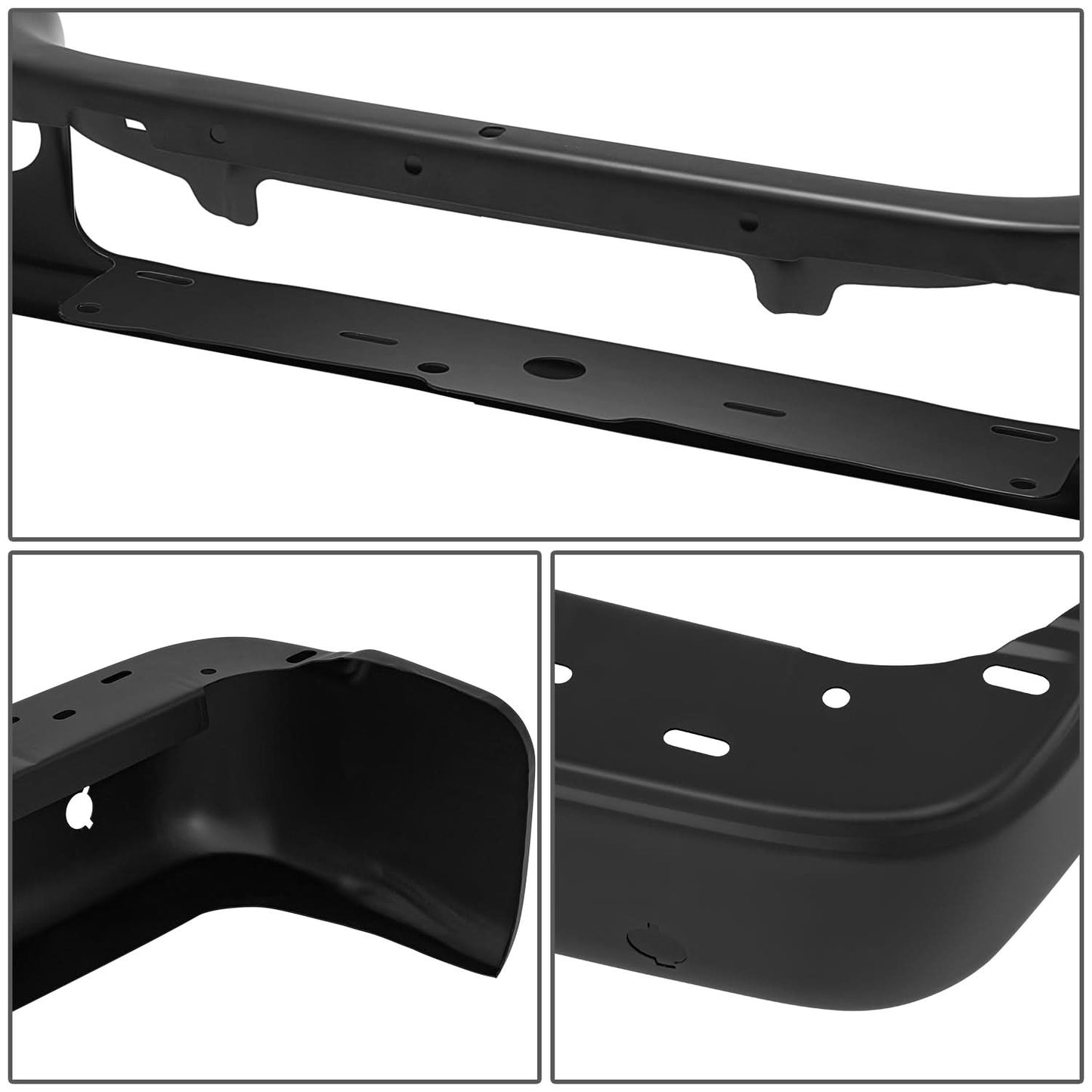 2004-2006 Ford F-150 Rear Bumper Cover with Parking Sensors - Black