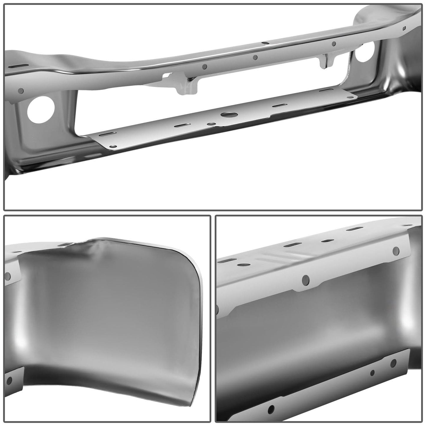 04-08 Ford F-150 / 06-08 Lincoln Mark LT Rear Bumper Chrome