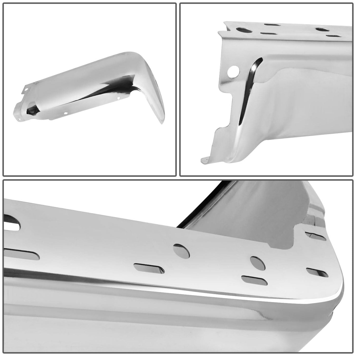 09-14 Ford F-150 Fleetside Rear Bumper Cover Chrome