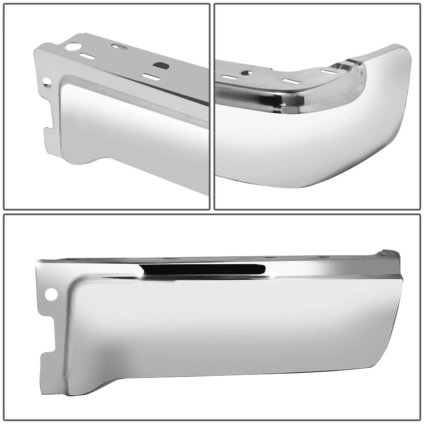 2009-2014 Ford F-150 Fleetside Rear Bumper Cover Chrome Right