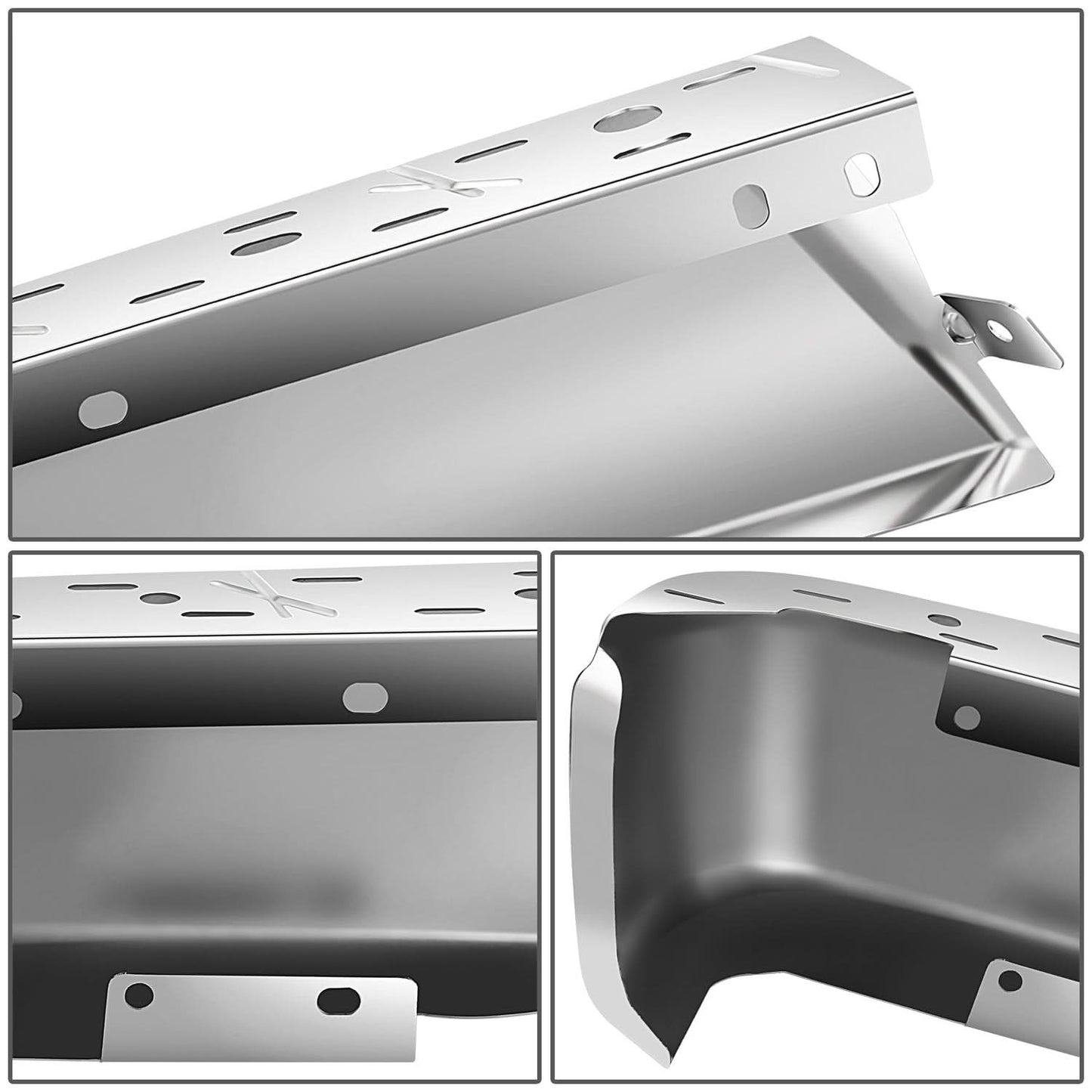 2015-2020 Ford F-150 Rear Bumper Cover Chrome Right Side