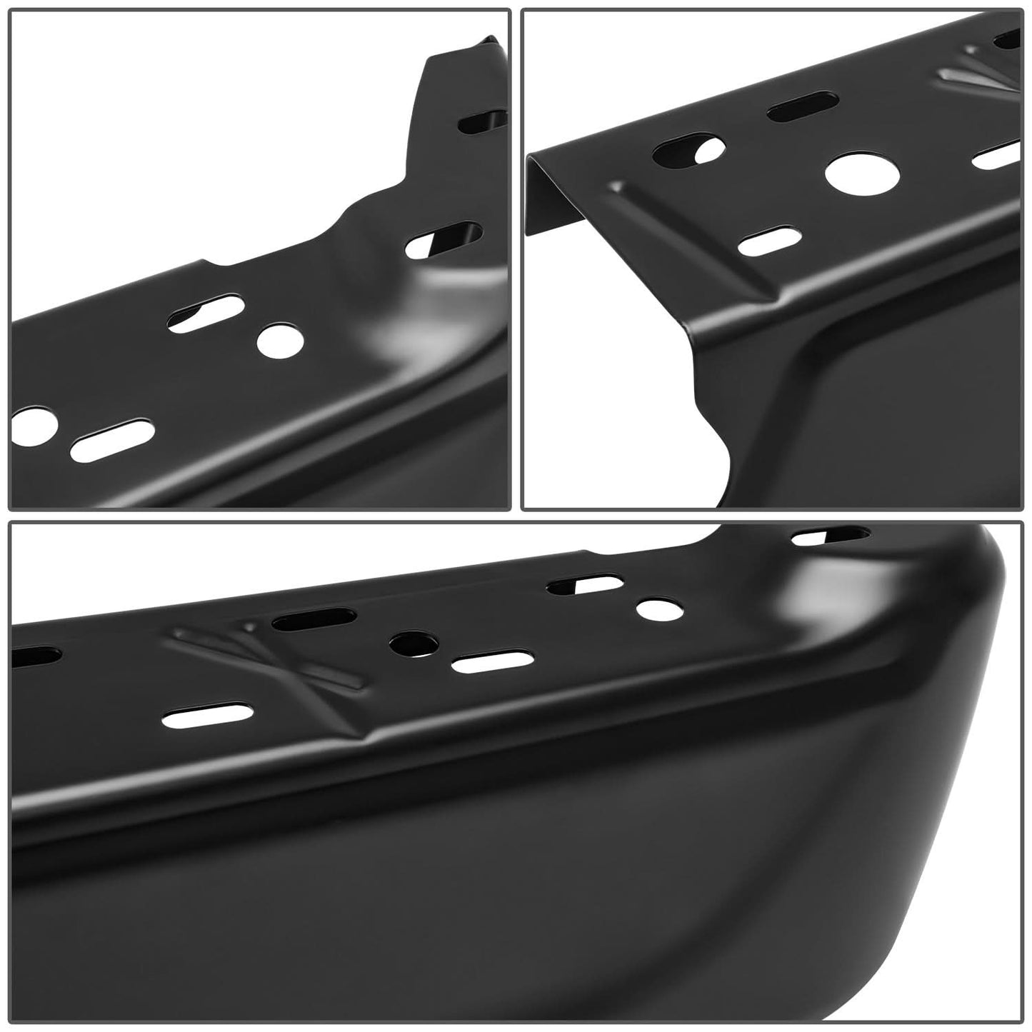 2021-2024 Ford F-150 Rear Bumper Cover Right Side Black