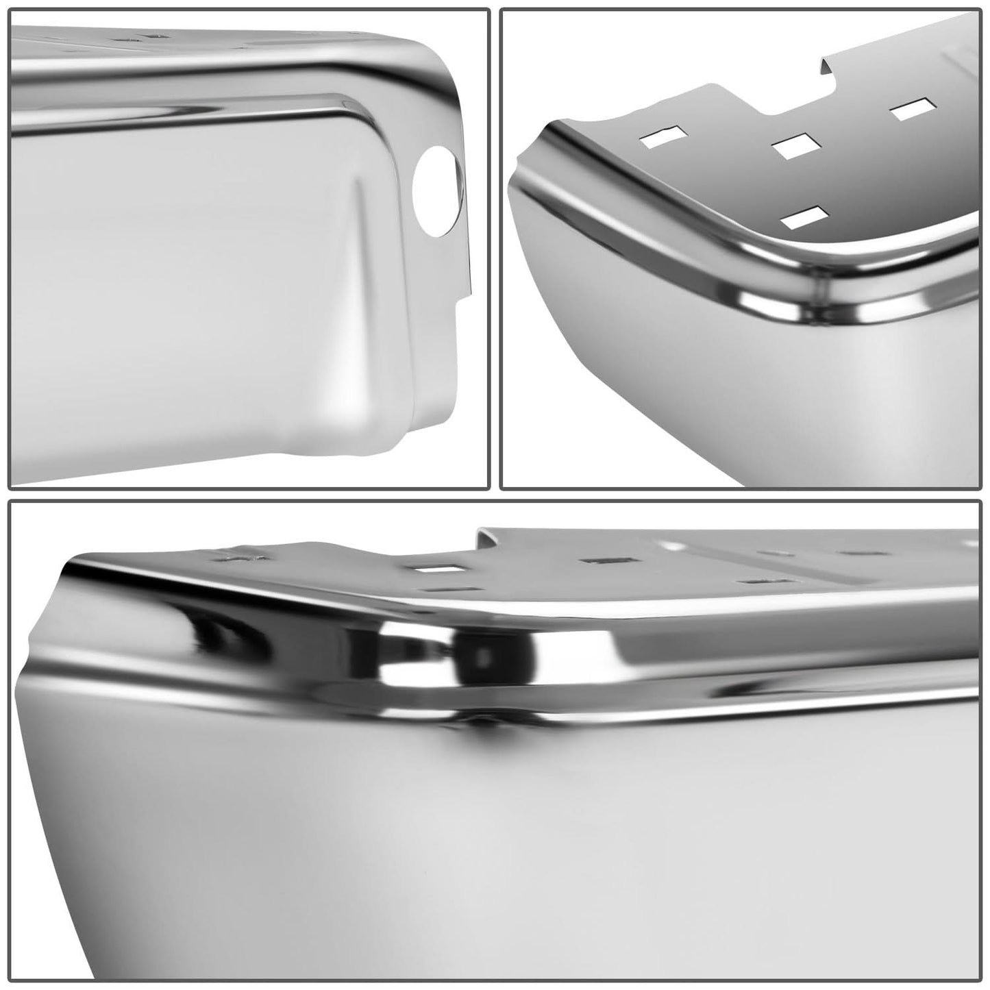 2008-2016 Ford F-250/F-350/F-450 Super Duty Rear Bumper End Chrome
