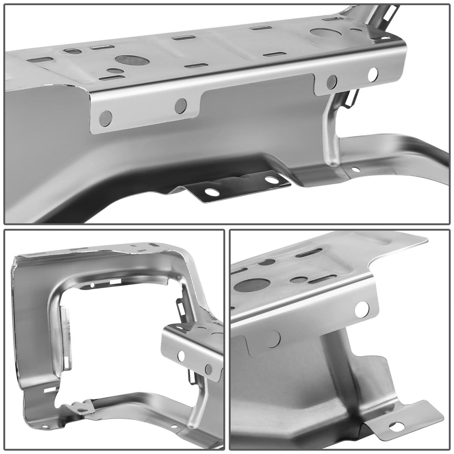 2023-2025 Ford F-250/F-350/F-450 Super Duty Chrome Rear Bumper Cover