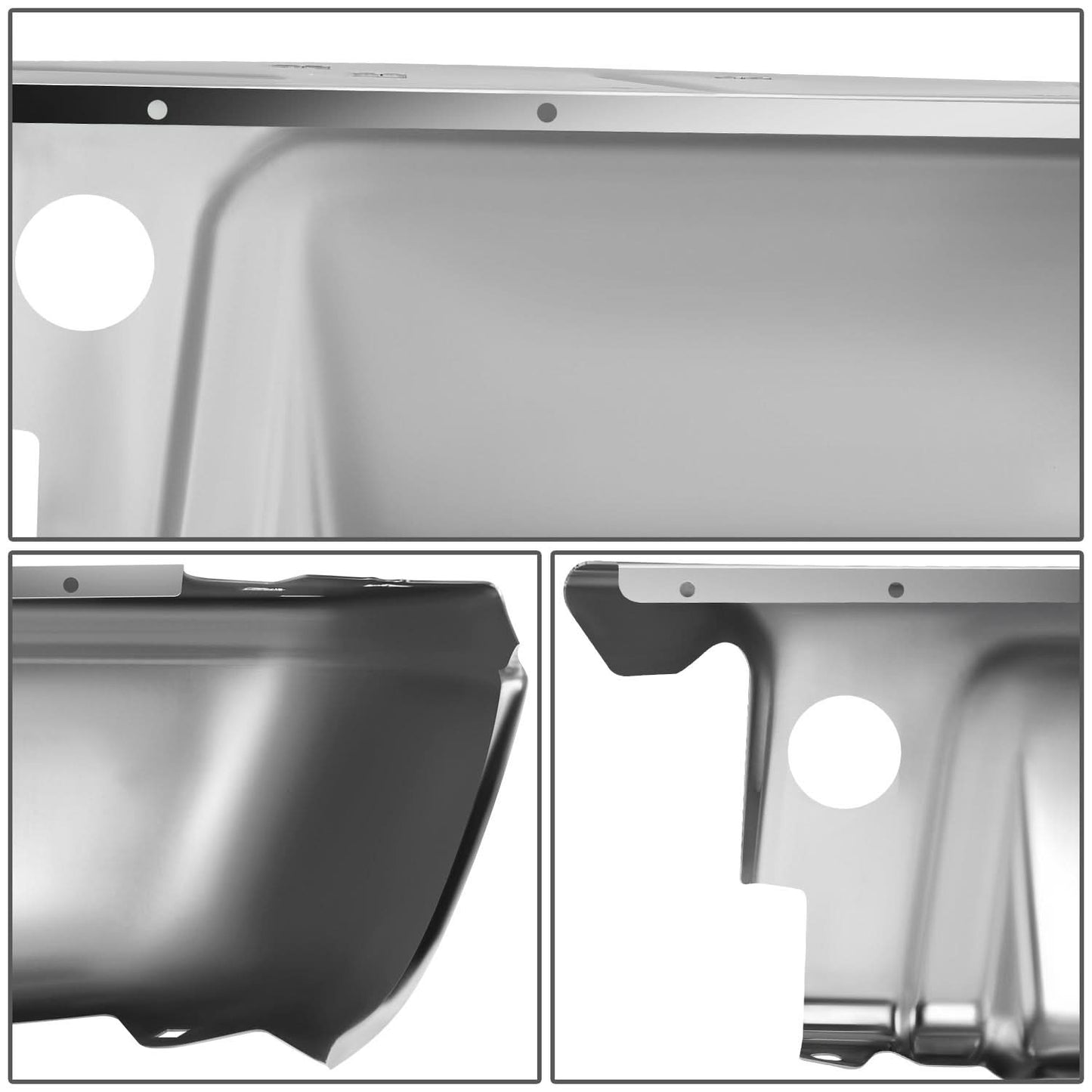 2008-2016 Ford F-250/F-350/F-450 Super Duty Rear Bumper End Chrome Left