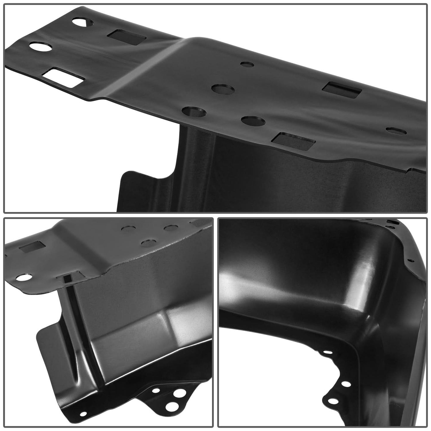 2014-2021 Toyota Tundra Rear Bumper Cover - Left - Black
