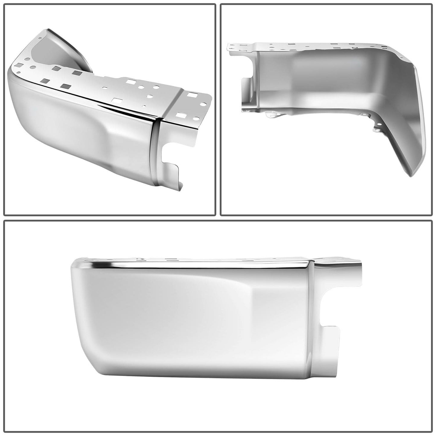 14-21 Toyota Tundra Chrome Rear Bumper Cover Extension