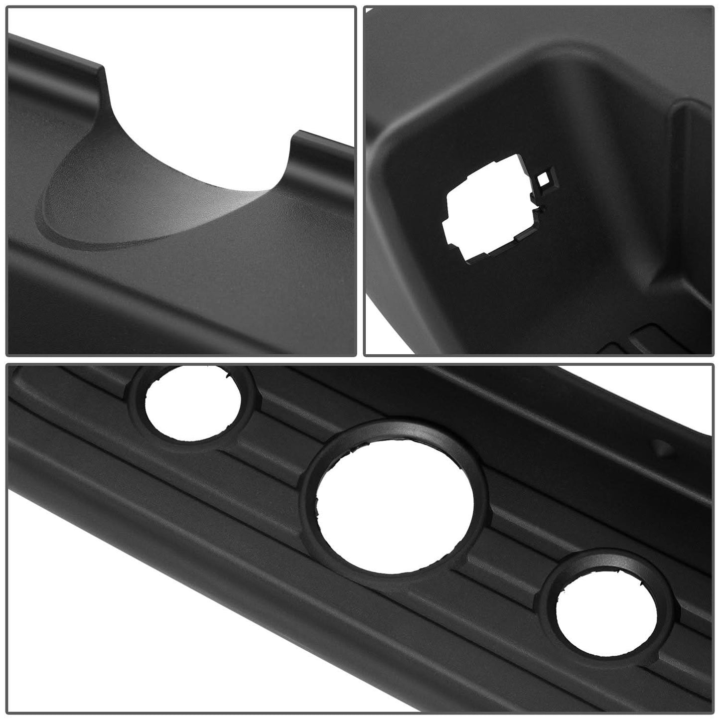 2000-2006 Toyota Tundra Rear Bumper Cover - Standard Bed - Black