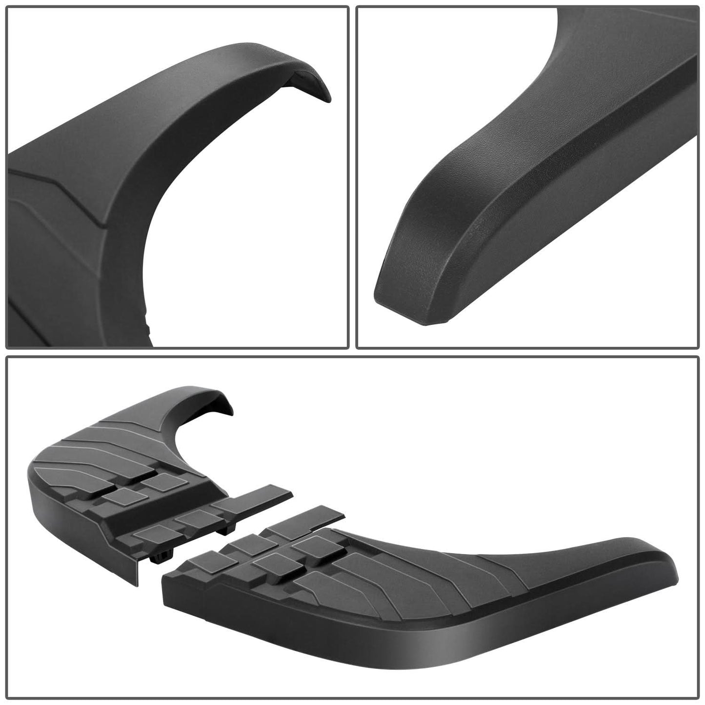 2007-2013 Toyota Tundra Rear Bumper Cover - Black