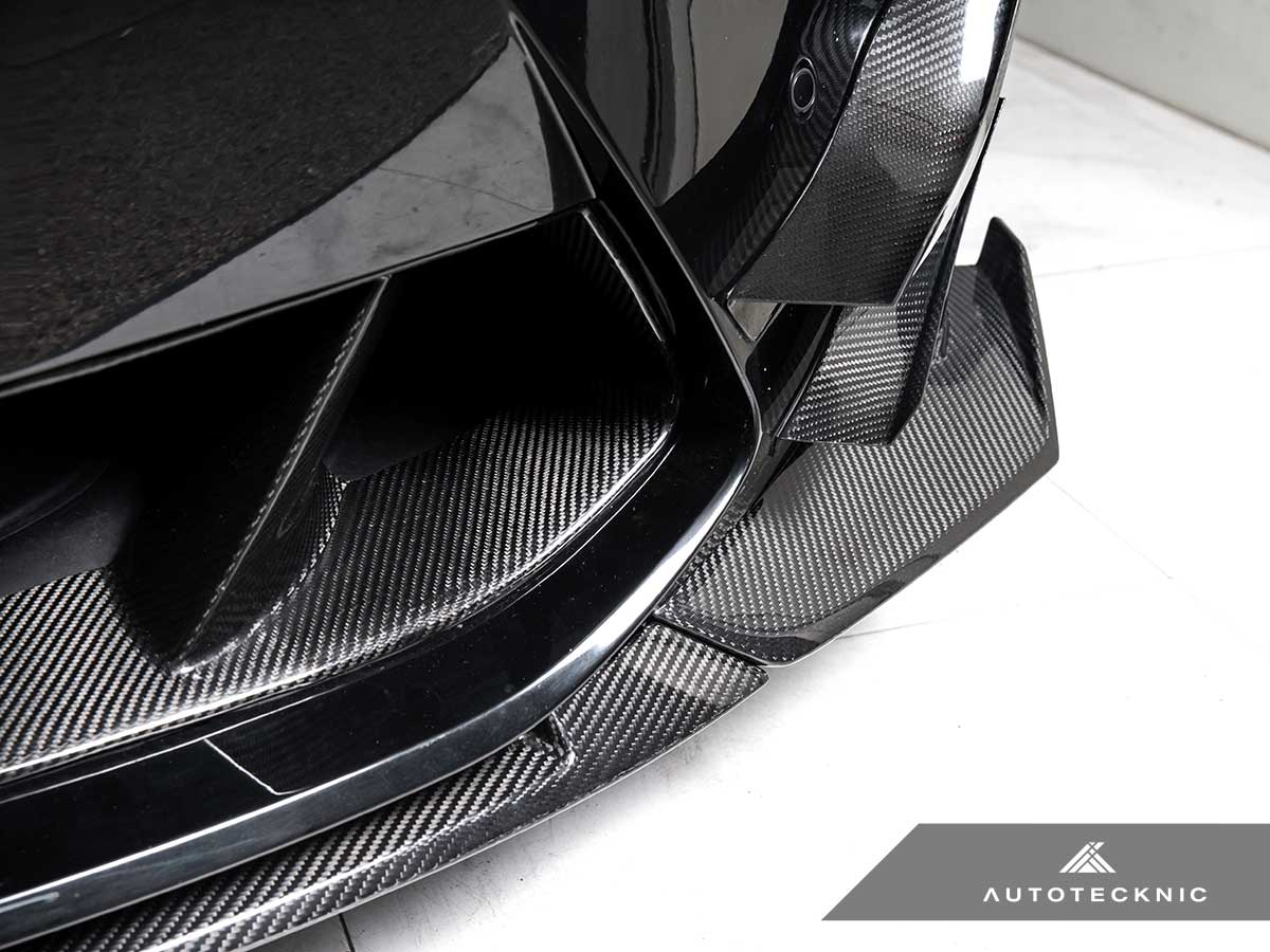 AutoTecknic Dry Carbon Corsa Front Aero Lip - G80 M3 | G82/ G83 M4