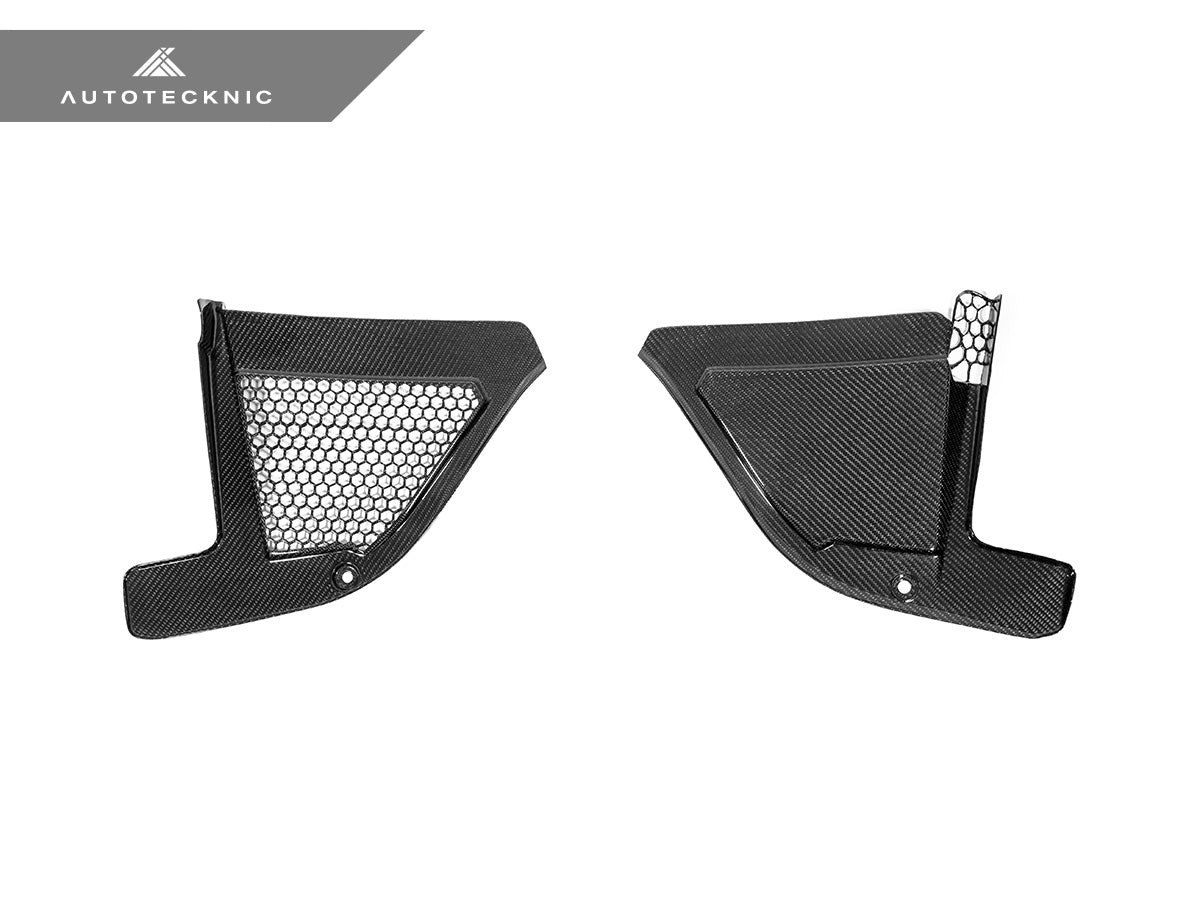 AutoTecknic Dry Carbon Engine Cowl Panel Trim Set - G05 X5 | G06 X6 | G07 X7