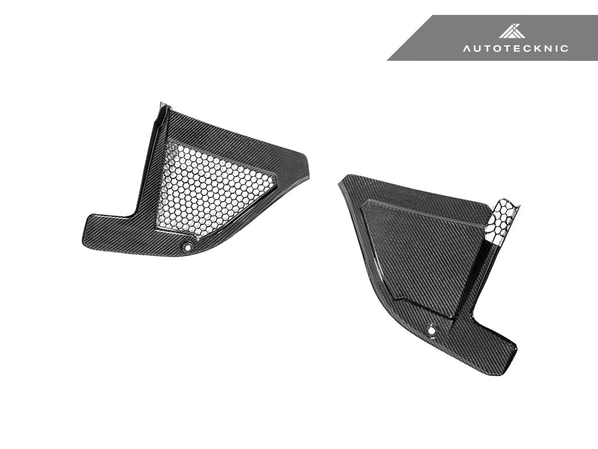 AutoTecknic Dry Carbon Engine Cowl Panel Trim Set - G05 X5 | G06 X6 | G07 X7