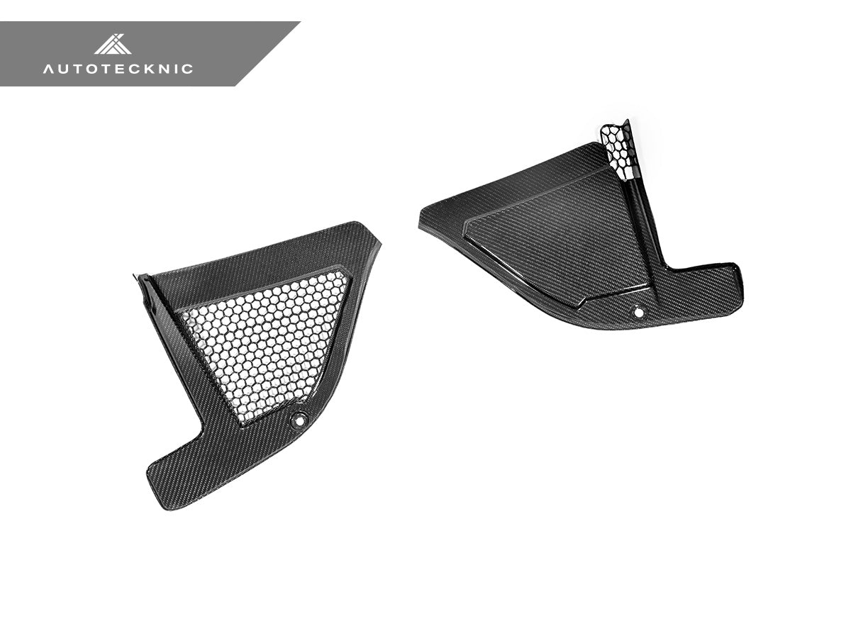 AutoTecknic Dry Carbon Engine Cowl Panel Trim Set - G05 X5 | G06 X6 | G07 X7