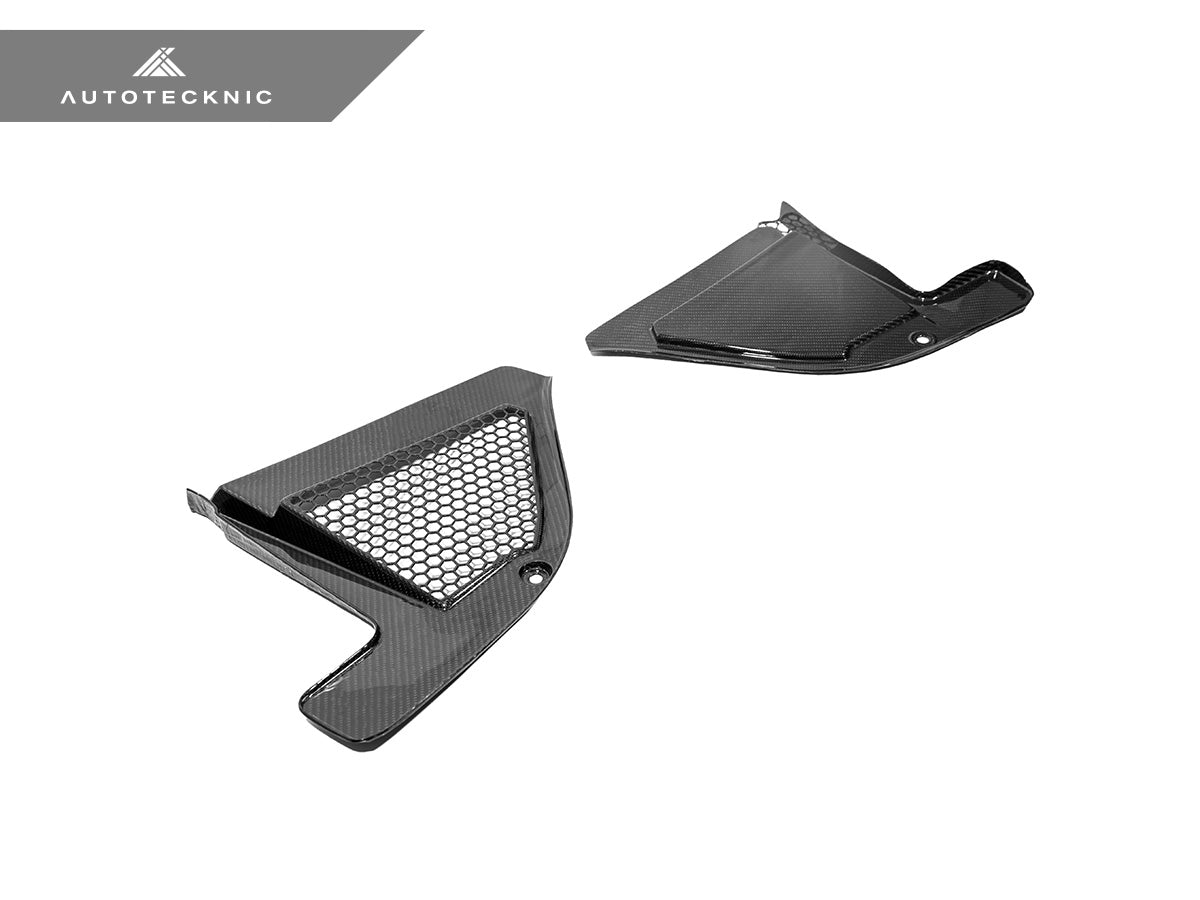 AutoTecknic Dry Carbon Engine Cowl Panel Trim Set - G05 X5 | G06 X6 | G07 X7