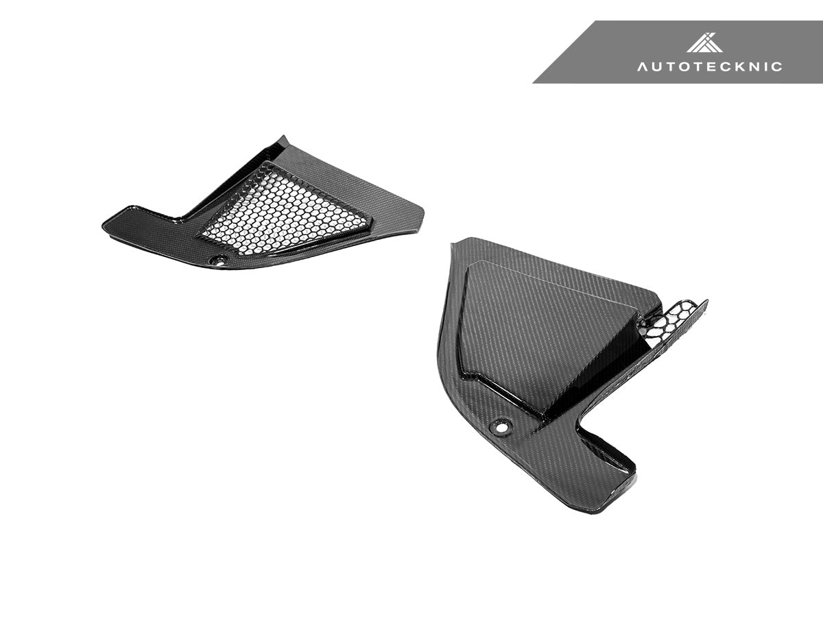 AutoTecknic Dry Carbon Engine Cowl Panel Trim Set - G05 X5 | G06 X6 | G07 X7