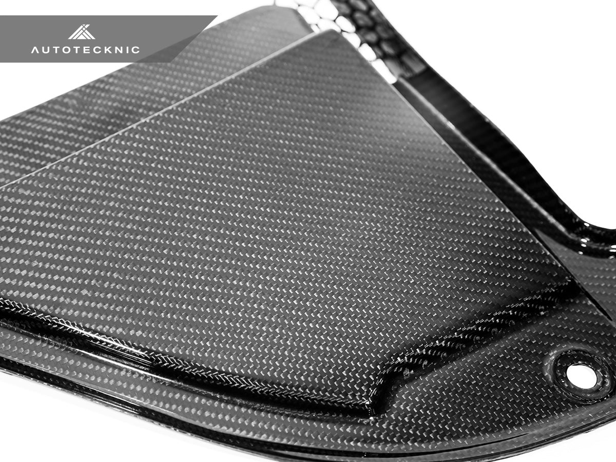 AutoTecknic Dry Carbon Engine Cowl Panel Trim Set - G05 X5 | G06 X6 | G07 X7
