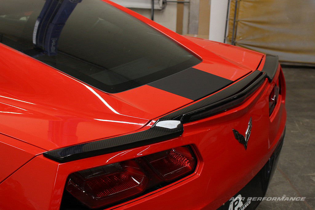Carbon Fiber Rear Spoiler Delete - Chevrolet Corvette C7