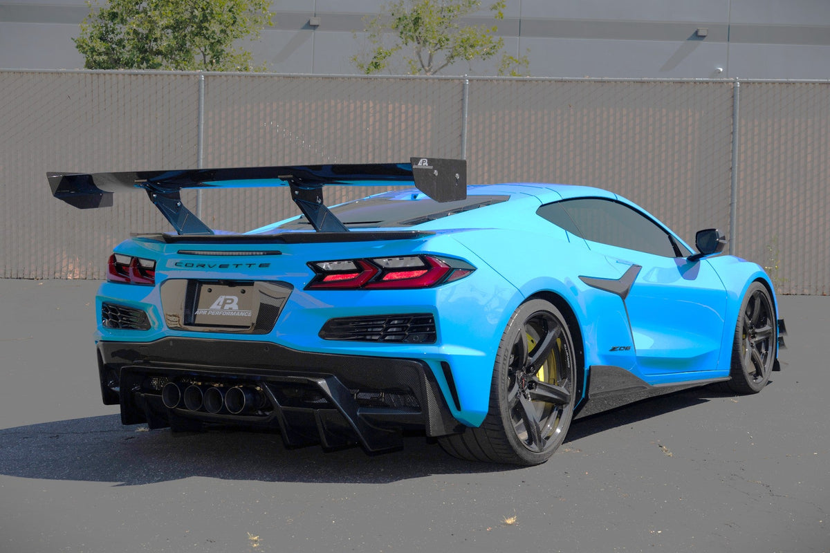 GTC-500 Carbon Fiber Adjustable Wing - Chevrolet Corvette C8 Z06