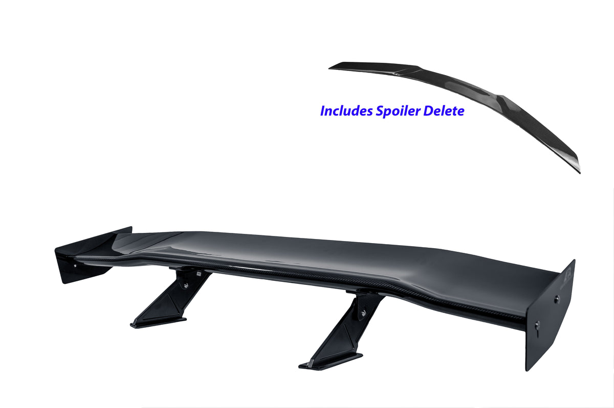 GTC-500 Carbon Fiber Adjustable Wing - Chevrolet Corvette C8 Z06