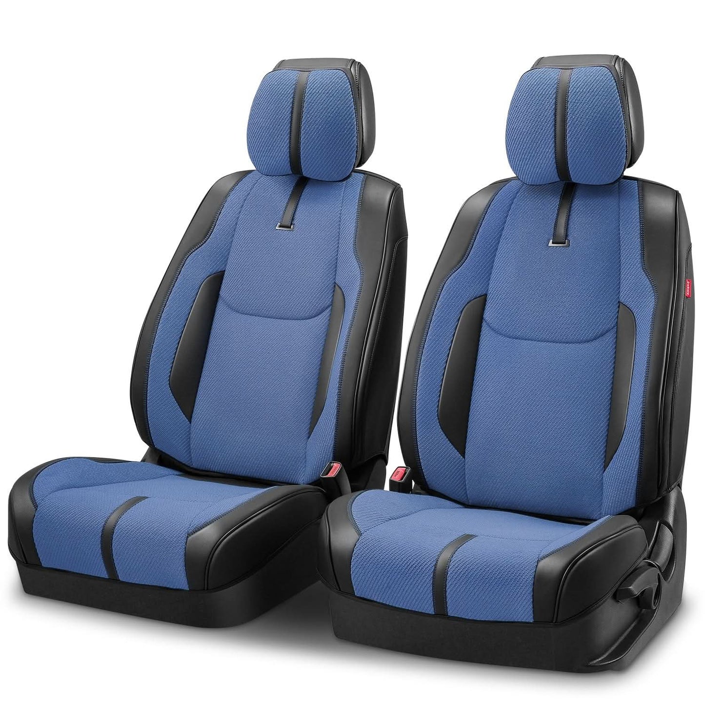 Drive Series Front Row Seat Covers Set - Black/Dark Blue