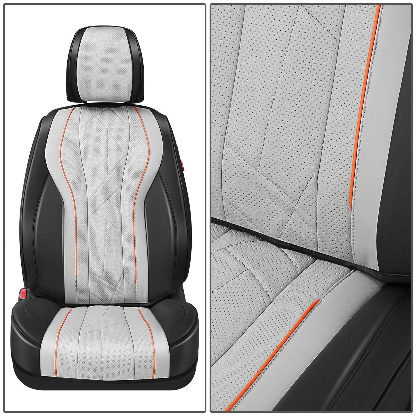 Touring Series Full Set Seat Covers Black/Grey