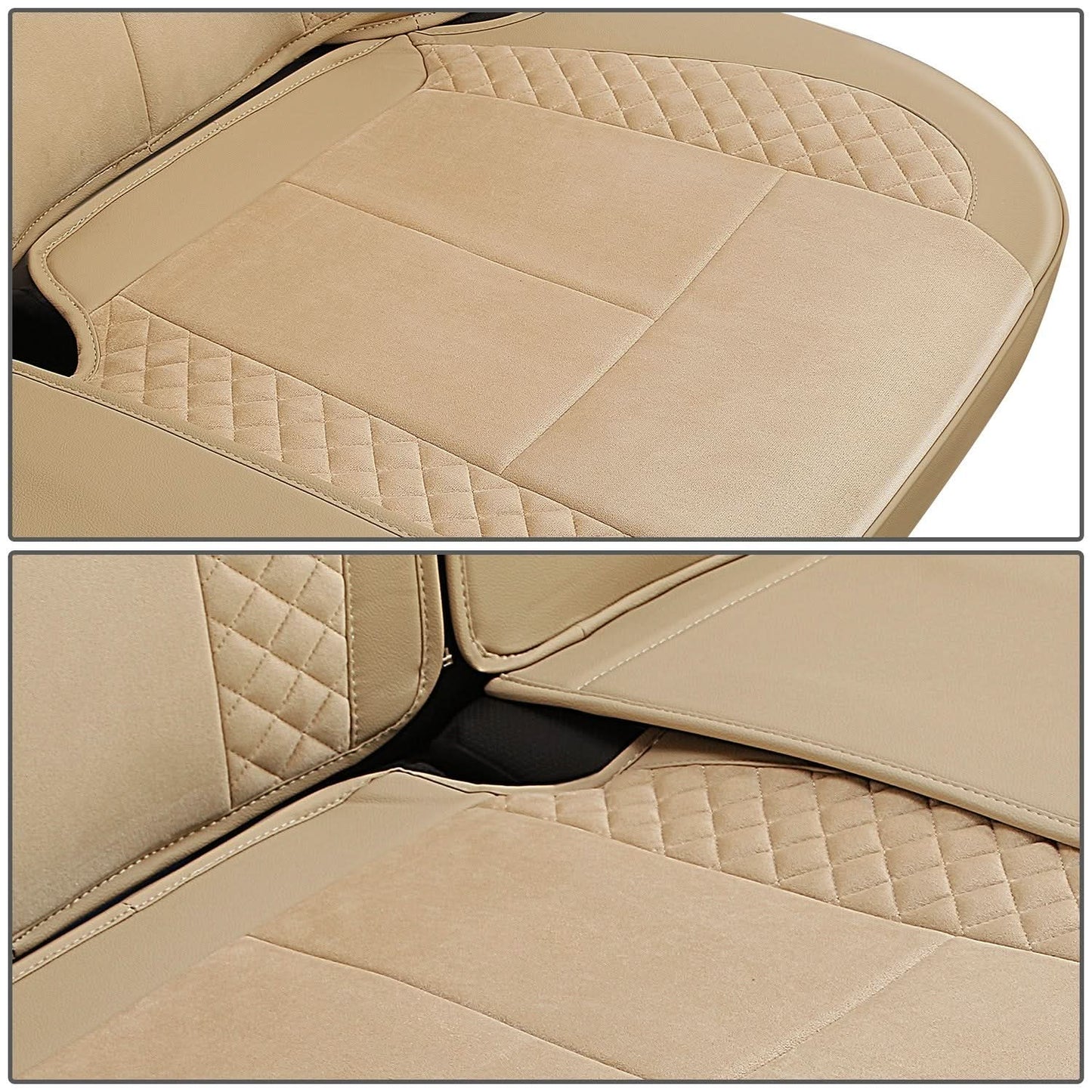 Voris Style Full Set Seat Covers - Beige