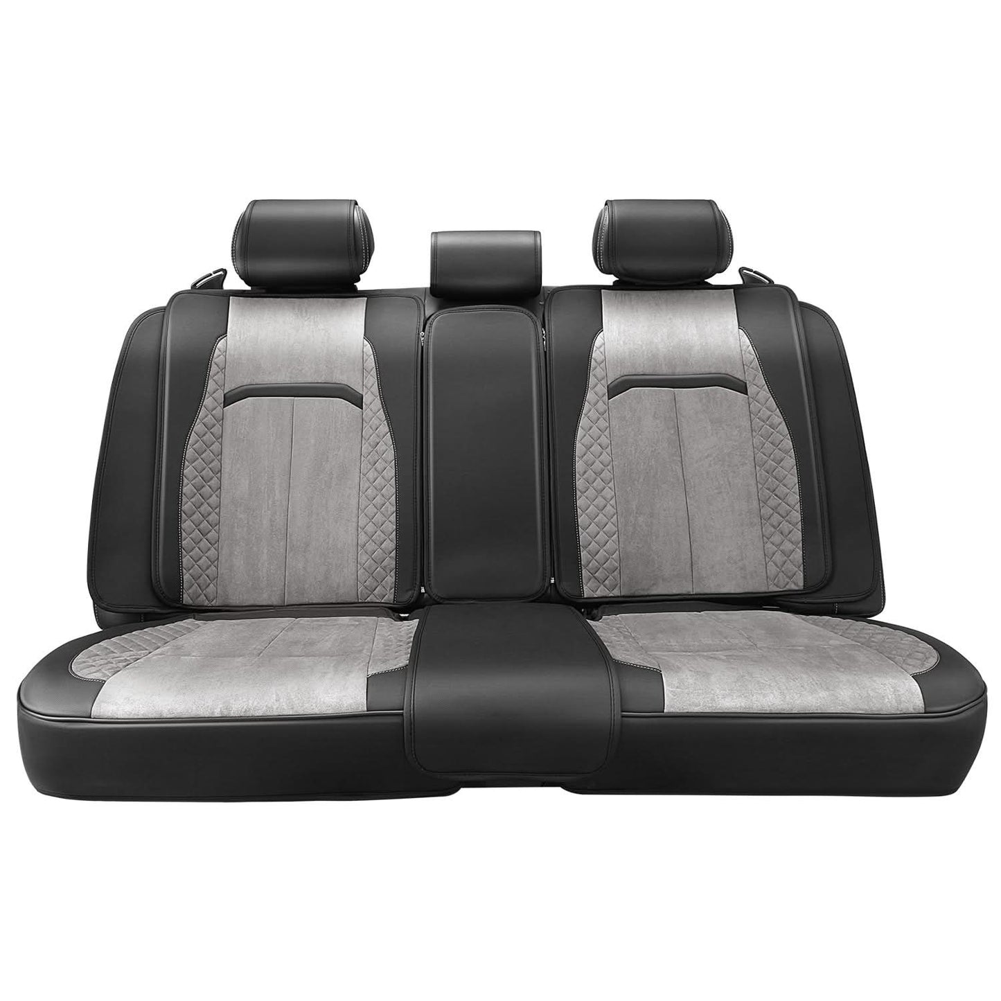 Voris Style Full Set Seat Covers - Black/Grey