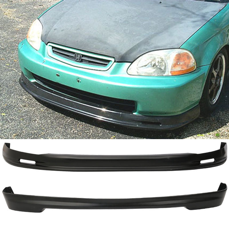 Fits Honda Civic 96-98 3Dr Mugen PP Front + Rear Bumper Lip Spoiler